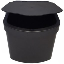 Lixeira 2,5 Litros Tampa Fácil Pia Bancada Cozinha Originale Preta - 3 Lixeira 2,5 Litros Tampa Fácil Pia Bancada Cozinha Originale Preta - 3