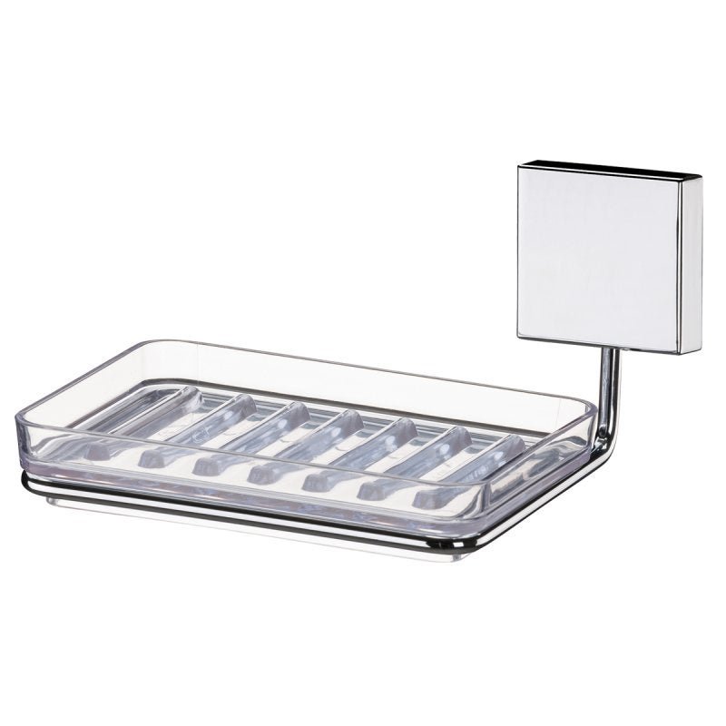 Suporte Porta Sabonete Saboneteira Aço Inox E Plástico Banho - 3