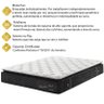 Colchão Queen Ecoflex  Molas Ensacadas Pws Paradise com Pillow Top - Fibra de Bambu - 158x198x35cm - 2