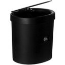 Ver imagem 6 de Lixeira Plástica Pia 2,5 Litros Coza Cozinha Tampa Bancada Preta