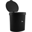 Ver imagem 4 de Lixeira Plástica Pia 2,5 Litros Coza Cozinha Tampa Bancada Preta
