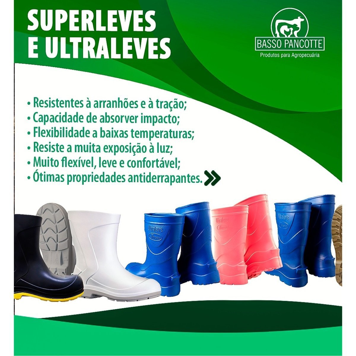 Bota Ultraleve Baspan E.V.A Leve e Confortável - 3