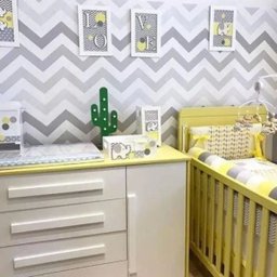 Papel de Parede Bobinex Coleção Renascer Chevron Cinza 6237 - Lyam Decor - 2