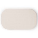 Ver imagem 7 de Puff Decorativo Orgânico para Living Quarto 100cm Doha W01 Linho Cru - Lyam Decor