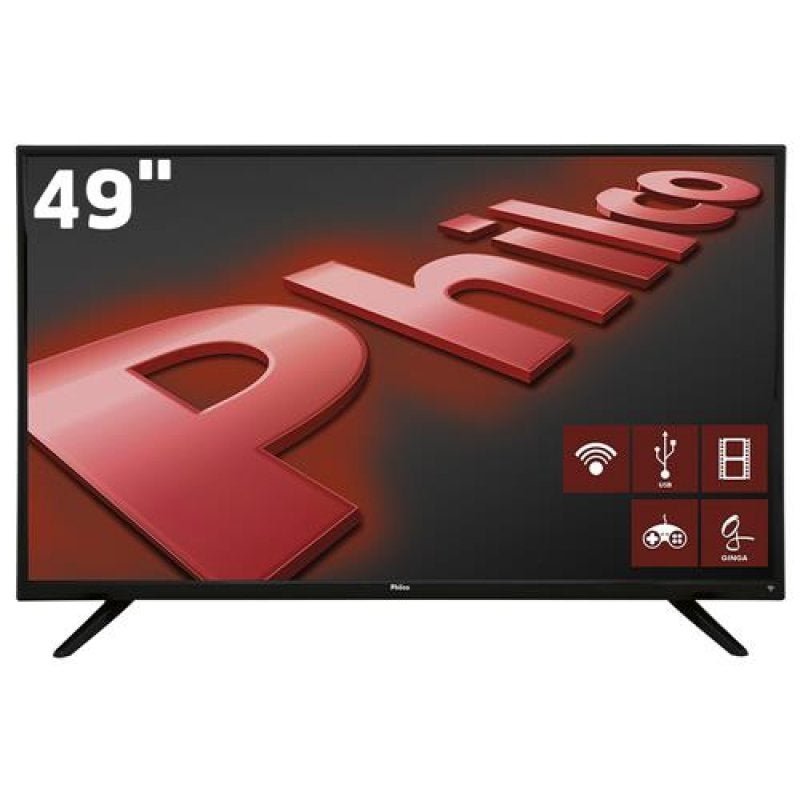 Smart TV LED 49 Polegadas Full Hd Philco Ph49F30Dsgwa com Android, Wi-Fi Integrado, Aptoide e Som Surround - 1