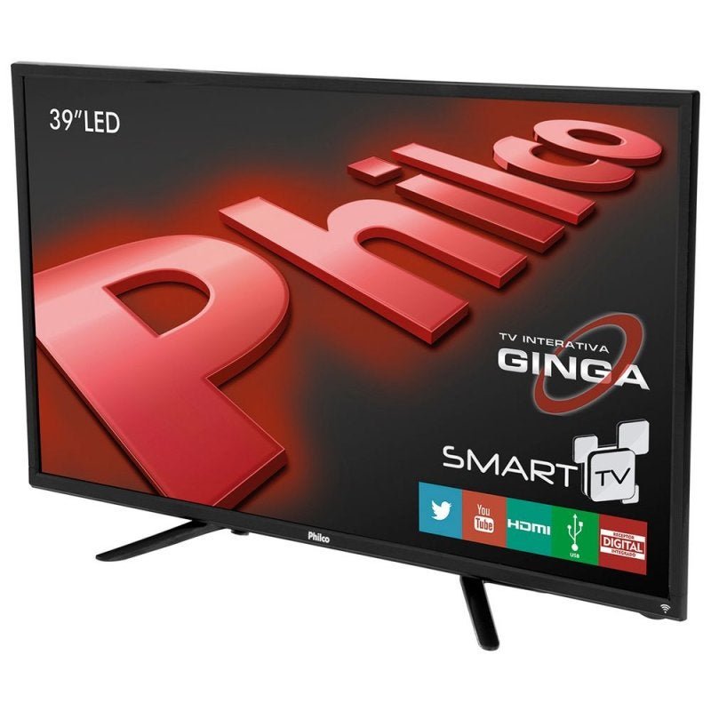 TV Smart LED 39 Polegadas Ph39N91Dsgw Recepção Digital Philco - Bivolt - 2