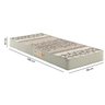 Colchão Solteiro Ecoflex Espuma D33 Ecoline com Sistema Antiácaro, Antifungo e Antialérgico 88x188x14cm - 4
