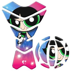 Kit Protetor Tanque Moto Z400 Kawazaki Super Poderosa Docinho