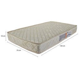 Colchão Berço Luckspuma Colchões para Baby Luckinho com Sistema Antiácaro, Antifungo e Antialérgico D18 (130x70x10cm) - 4 Colchão Berço Luckspuma Colchões para Baby Luckinho com Sistema Antiácaro, Antifungo e Antialérgico D18 (130x70x10cm) - 4