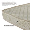 Ver imagem 2 de Colchão Berço Luckspuma Colchões para Baby Luckinho com Sistema Antiácaro, Antifungo e Antialérgico D18 (130x70x10cm)