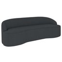 Ver imagem 1 de Sofá 4 Lugares para Sala de Estar Living 230cm Theo D06 Bouclê Cinza Escuro - Mpozenato