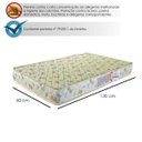 Ver imagem 2 de Colchão Berço Luckspuma Colchões para Baby Luck Bordado Urso - Antiácaro, Antifungo e Antialérgico D18 - 130x60x10cm