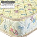 Ver imagem 3 de Colchão Berço Luckspuma Colchões para Baby Luck Bordado Urso - Antiácaro, Antifungo e Antialérgico D18 - 130x60x10cm
