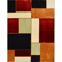 Ver imagem 2 de Tapete Rayza Marbella Moderno Retângulos 0.98m X 1.50m