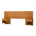Ver imagem 5 de Cabeceira Box Ripada 106x225cm Lady Marrom