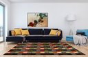 Ver imagem 1 de Tapete Rayza Marbella Moderno Pathwork 1.00m X 1.50m
