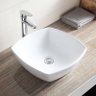 Cuba de Apoio Banheiro Lavabo Sobrepor de Porcelana Cerâmica Louça C265 - Premierdecor - 1