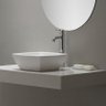 Cuba de Apoio Banheiro Lavabo Sobrepor de Porcelana Cerâmica Louça C265 - Premierdecor - 3