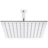 Ducha de Teto Inox Square Slim 20cm com Braço - Premierdecor - 1
