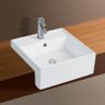 Cuba de Semi-Encaixe Banheiro Lavabo de Porcelana Cerâmica Louça C291 - Premierdecor - 3