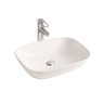 Cuba de Apoio Banheiro Lavabo Sobrepor Redonda de Porcelana Cerâmica Louça C311 - Premierdecor - 2
