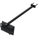 Ver imagem 4 de Suporte Refletor Base Reta Braço 60 Cm Preto