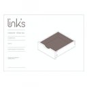 Ver mais imagens de Cama Solteiro 5 Gavetas e Nicho Madeira Maciça Floro