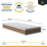Cama Box com Colchao de Espuma D33 Double Face Air Pro Forca Anjos + Auxiliar de Espuma Unique - 4