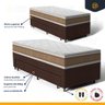Cama Box com Colchao de Espuma D33 Double Face Air Pro Forca Anjos + Auxiliar de Espuma Unique - 7
