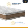 Cama Box com Colchao de Espuma D33 Double Face Air Pro Forca Anjos + Auxiliar de Espuma Unique - 5