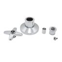 Ver imagem 4 de Acabamento Cromado Registro Banheiro Pressão e Gaveta Padrão Deca Luxo