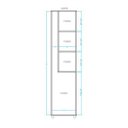 Ver mais imagens de Armário Multiuso 1 Porta