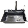 Cuba Gourmet Premium Inox Luxo Pia Inteligente Cozinha Torneira Agua Quente Fria Monocomando Painel  - 6