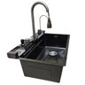 Cuba Gourmet Premium Inox Luxo Pia Inteligente Cozinha Torneira Agua Quente Fria Monocomando Painel  - 10
