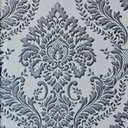 Ver imagem 1 de Papel de Parede Italiano, Vinilico Importado Limpável, Arabesco 45013