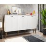 Aparador Buffet Guatemala 6 Portas Branco Casa Moderna - 1