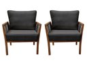 Ver imagem 2 de KIT 2 POLTRONAS DECORATIVA LUXO CALIFÓRNIA DORA BELA Califónia 0131