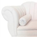 Ver mais imagens de Recamier Decorativo Divã Amsterdã 147cm Lado Direito Bouclé Marfim