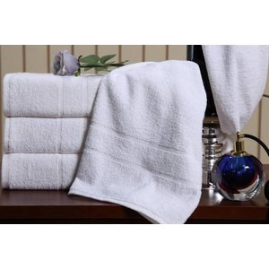 Toalha de Banho Premium Branca - 100% Algodão