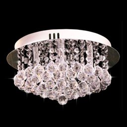 Lustre Luminária Pendente Cristal K9 Legítimo Cascata LM1954 - 1