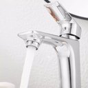 Ver imagem 2 de Torneira Banheiro Monocomando Bica Baixa Cromada