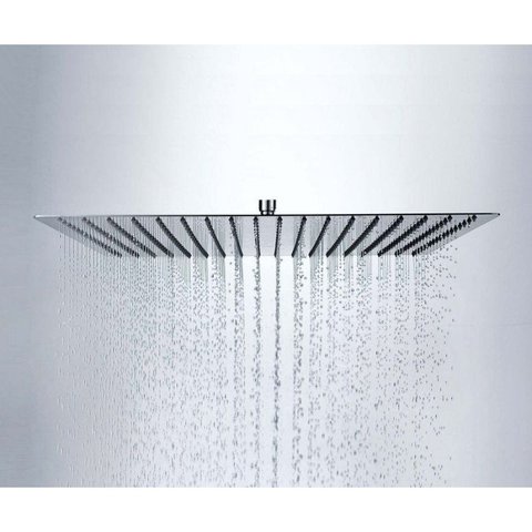 Ducha Quadrada 40x40 Inox Sus304 40cm Borda Fina - Máxima Metais