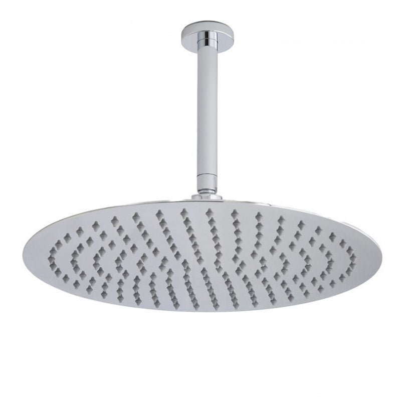 Ducha de Teto Redonda 30x30 Inox 30cm com Braço - Máxima Metais - 1