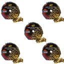 Ver imagem 1 de Kit 5 Cordão 1000 Leds Fixo Prova D'Água 90m Branco Quente Bivolt