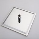 Ver imagem 2 de Ducha Quadrada 30x30 Inox SUS304 30cm Borda Fina com Braço Quadrado - Máxima Metais