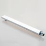 Ducha Quadrada 20x20 Inox SUS304 20cm Borda Fina com Braço Quadrado - Máxima Metais - 4