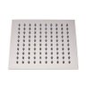 Ducha Quadrada 20x20 Inox SUS304 20cm Borda Fina com Braço Quadrado - Máxima Metais - 3