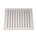 Ver imagem 3 de Ducha Quadrada 20x20 Inox SUS304 20cm Borda Fina com Braço Quadrado - Máxima Metais