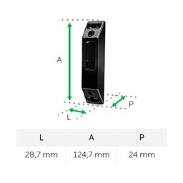 Fechadura Digital Intelbras FR 101 Touch Screen - 10