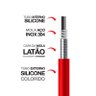 Torneira Lorenflex de Parede com Bica Flexível Lorenzetti 1178 B27 Preta - 2